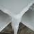 木巴家具  包邮简约现代白色小户型餐桌椅组合一桌四椅六椅饭馆桌椅(CZ144+YZ389一桌四椅 默认)第2张高清大图