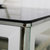 第六日 简约现代不锈钢餐桌椅组合 钢化玻璃长方形餐桌台(一桌六椅(2.3号椅子))第4张高清大图