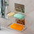 双庆  浴室香皂架免打孔皂盒不锈钢肥皂盒卫生间皂托 单层(默认 默认)第4张高清大图