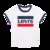 Levis李维斯童装男小童复古短袖T恤83621SS896-001(5码（110、56） 白色)第5张高清大图