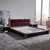 现代简约双人床1.8米1.5米实木床北欧软靠大床 婚床主卧家具  1800mm*2000mm 框架结构(床+2个床头柜+乳胶)第3张高清大图