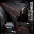 捷豹XFL XJ F-PACE改装门槽垫 XEL进口超纤皮水杯垫扶手箱防滑垫(橘色-升级款记忆棉)第2张高清大图