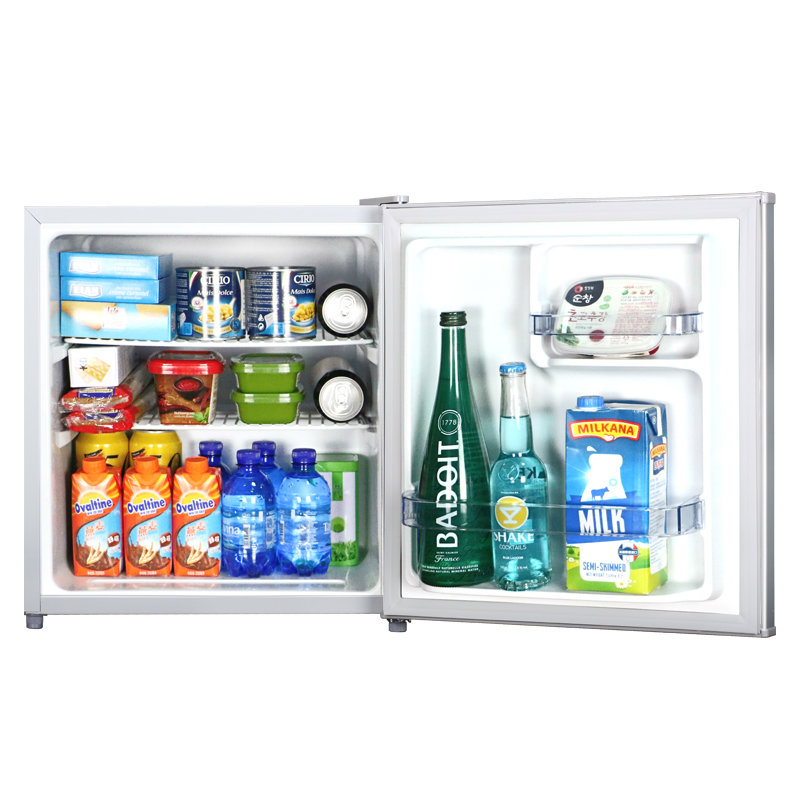 欧立bc-45mc 单门带锁小冰箱(灰色 灰色单门)