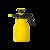 苏识 5L手动气压喷壶 洒水壶气压式喷雾器消毒压力浇水壶手持喷水壶（计价单位：个）黄色(黄色 默认)第2张高清大图