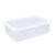 保鲜盒透明塑料盒子长方形冰箱专用冷藏密封食品级收纳盒商用带盖(藕色 4.0L日式保鲜盒B)第5张高清大图