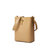 女斜挎包新款简约时尚水桶包大容量单肩女包(深棕色)第2张高清大图