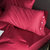 南极人60支长绒棉素色四件套纯棉被套床单床上用品四件套 浪漫红-胭脂(浪漫红)第4张高清大图