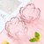 粉色樱花玻璃蘸料碟日式锤目纹家用火锅调料小碟子酱料碟小吃盘子酱碟(樱花碟【3个装】)第5张高清大图