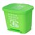 俊采云JCY-E55垃圾分类垃圾桶40L脚踩大号户外厨房家用可回收塑料大容量脚踏式40L分类脚踏绿色（单位：个）(绿色 JCY-E55)第3张高清大图