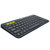罗技（Logitech）K380多设备蓝牙键盘 平板IPAD键盘 时尚便携 超薄巧克力按键 蓝牙鼠标伴侣 深灰色第2张高清大图