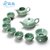 创简坊（CJIANFF） 陶瓷茶具套装 功夫茶具盖碗茶杯茶壶整套青花瓷茶碗茶海家用  7件(7头宝石蓝纯色0)(7件)第3张高清大图