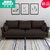 沙皮宝(SHAPBAO) 沙发现代简约北欧客厅布艺沙发组合可拆洗(海绵版 小三人位（1.8M）)第4张高清大图
