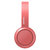 飞利浦（PHILIPS ）TAH4205 无线蓝牙耳机头戴式音乐耳麦 Bass低音安卓手机通用运动(红色)第4张高清大图