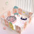 婴儿防护栅栏儿童游戏围栏可折叠室内家用宝宝学步安全爬行垫护栏(16+2粉色水果围栏 默认版本)第3张高清大图