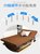 豫见美农 折叠床单人床双人床办公室午休床家用躺椅午睡床简易床经济便携床(【豪华可调节款】咖啡色（菱形）120cm)第2张高清大图