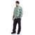 磐雾（pinewood）CM122013男款复合外套（绿色印花）（M）第5张高清大图