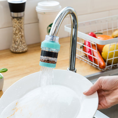 家用麦饭头磁化滤水净化器E784厨房浴室自来水水龙头过滤净水器(随机)