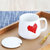 角拓者创意办公室陶瓷杯带盖勺大容量个性卡通水杯家用杯子可爱马克杯女(love爱心)第2张高清大图