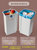 垃圾分类垃圾桶家用二合一带盖双桶厨房专用干湿分离办公室用大号(默认 卡其色20L)第6张高清大图