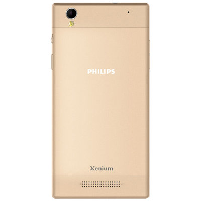 飞利浦（Philips）V787优雅金 双卡双待 移动联通双4G手机