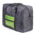 空间优品 行李箱大容量手提防水尼龙折叠式旅行收纳包(湖蓝色)第2张高清大图