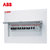 ABB配电箱 8回路暗装强电箱家用金属布线箱 ACM 08 FNB（不含断路器）第3张高清大图