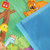 lalababy拉拉布书 亲子互动游戏垫0-3岁宝宝爬行垫棉环保小孩爬爬垫加厚第4张高清大图