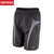 spiro运动短裤男女跑步速干夏季透气型健身五分裤男女款S184X(黑色/灰色 S)第5张高清大图