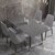 意式岩板餐桌椅组合现代简约长方形北欧轻奢餐桌家用小户型饭桌(维克灰（一桌四椅）)第5张高清大图