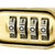 苏识 BCD650 短梁四位黄铜密码锁挂锁 （计价单位：个） 黄色第3张高清大图