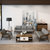 乔林曼兰 沙发 实木沙发 布艺沙发 客厅沙发 小户型北欧沙发 单人沙发 新中式家具(单人位（0.78*0.78m）)第2张高清大图