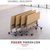 虎源萨尚会议室条桌培训课桌椅实木皮演讲台会议长条桌椅组合HY-1206(免漆板可折叠钢架会议桌)第2张高清大图