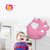 棒棒猪婴儿童硅胶防撞角 宝宝桌角防护角家具包角保护套4个装(粉红色4个装)第3张高清大图