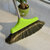 创简坊（CJIANFF）软毛扫把扫帚不锈钢杆大号扫地笤帚簸箕塑料单个扫把(绿色扫把簸箕2件套)第2张高清大图