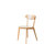 LYSS椅子北欧现代纯实木餐椅简约日式原木白橡木椅子小户型餐厅家具日式清新纯实木餐椅北欧创意简约白橡木咖啡厅餐厅软包椅子(定制定金)第4张高清大图