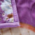 布璐 秋冬季加厚拉舍尔毛毯 印花云盖毯 7斤双人毯子绒毯(紫色花韵)第3张高清大图