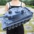 超大型儿童充电遥控坦克战车玩具汽车模型可发射子弹履带金属炮管儿童礼物(沙漠黄 单电配置送礼包+200发子弹)第3张高清大图