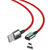 倍思 锌磁数据线 USB For iP 2.4A 1m 红色第3张高清大图