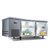 星星（XINGX）TC-468YG 1.2/1.5/1.8米  冷藏工作台玻璃门展示柜冰柜冷柜商用厨房操作台(白色)第4张高清大图
