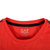 Emporio Armani阿玛尼男士宽松圆领短袖T恤 纯棉半袖男t恤 90572(红色 M)第4张高清大图