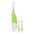 [第2件7折]赛嘉声波电动牙刷亲民款成人/儿童含3只刷头SG-906(0-4岁婴幼儿童款（绿色） 标配（含3刷头）)第2张高清大图