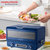 摩飞电器（Morphyrichards）小魔箱电烤箱家用小型烘焙煎烤一体多功能锅台式烧烤机蛋糕烤箱 MR8800(轻奢蓝)第2张高清大图