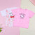 凯蒂猫儿童短袖T恤 棉T恤 卡通女孩 女宝宝中大童短袖2件装(灰色 颜色)第2张高清大图