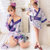 新款紫色浪漫日本和服 情趣和服性感睡衣 cosplay和服女式 制服诱惑情趣内衣情趣睡袍紫色第2张高清大图
