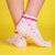[5双装]内慧 女士春夏纯棉糖果色可爱隐形短袜船袜 WZ5017第2张高清大图