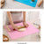 JM高品质家用硅胶揉面垫烘焙面板和面板擀面垫(粉色 50*40)第5张高清大图