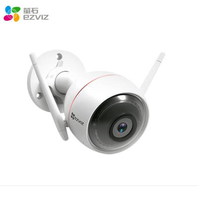 海康威视萤石c3w无线监控摄像头网络智能摄像头室内外两用防水全国包邮(1080p 32G)