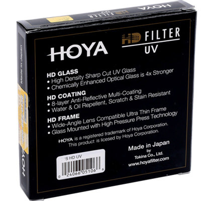 保谷(Hoya)49 52 58 62 67 72 77 82mm Filter HD 高清 专业数码UV镜 镜头 滤镜(37mm)