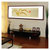 积善客厅装饰画郎世宁餐厅沙发背景墙挂画国画瑞谷图(带框130*45cm)第5张高清大图