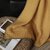 巷子戏法丨纯棉全棉儿童沙发盖毯办公室午睡毯单人毛毯盖腿小毯子(姜黄)第4张高清大图